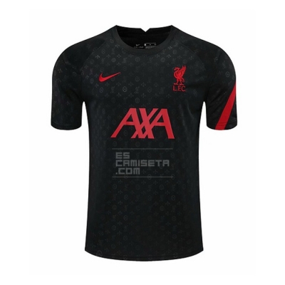 Camiseta de Entrenamiento Liverpool 20-21 Negro