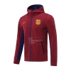 Chaqueta con Capucha del Barcelona 20-21 Rojo