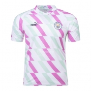 Camiseta Pre Partido del Manchester City 2023 Blanco Camiseta Pre Partido del Manchester City 2023 Blanco