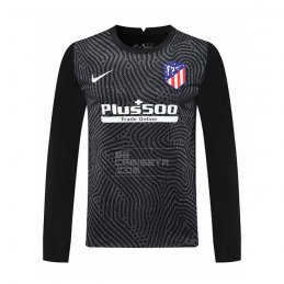 Manga Larga Camiseta Atletico Madrid Portero 20-21 Negro