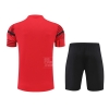 Chandal del AC Milan Manga Corta 22-23 Rojo - Pantalon Corto