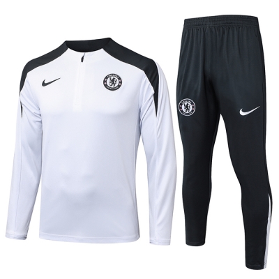 Chandal de Sudadera del Chelsea 25-26 Blanco