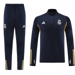 Chandal de Sudadera del Real Madrid 2023-24 Azul Chandal de Sudadera del Real Madrid 2023-24 Azul