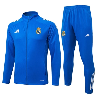 Chandal de Chaqueta del Real Madrid 25-26 Azul Claro