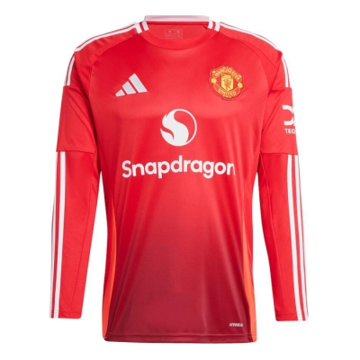 Manga Larga 1ª Equipacion Camiseta Manchester United 24-25
