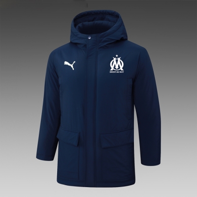 Chaqueta Invierno del Olympique Marsella 2024-25 Azul
