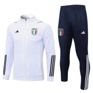 Chandal de Chaqueta del Italia 23-24 Blanco