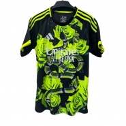 Camiseta Real Madrid Dragon 25-26 Tailandia Negro Verde