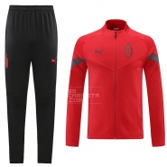 Chandal de Chaqueta del AC Milan 2022-23 Rojo