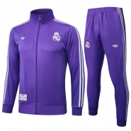 Chandal de Chaqueta del Real Madrid 25-26 Purpura Chandal de Chaqueta del Real Madrid 25-26 Purpura