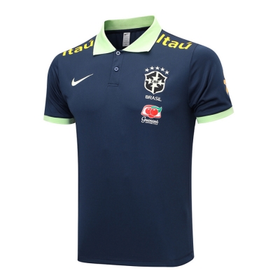 Camiseta Polo del Brasil 23-24 Azul
