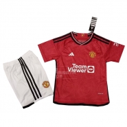 1ª Equipacion Camiseta Manchester United Nino 23-24 1ª Equipacion Camiseta Manchester United Nino 23-24