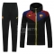 Chandal con Capucha del Barcelona 20/21 Negro Chandal con Capucha del Barcelona 20/21 Negro