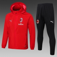 Chandal de Rompevientos del AC Milan 24-25 Rojo Chandal de Rompevientos del AC Milan 24-25 Rojo