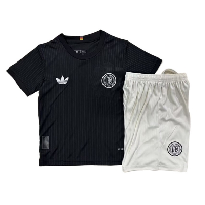 Camiseta Alemania 125 Aniversario Nino 2025 Negro