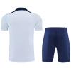 Chandal del Paris Saint-Germain Manga Corta 2022-23 Blanco - Pantalon Corto