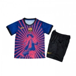 Camiseta Barcelona Special Nino 2025-2026 Azul Camiseta Barcelona Special Nino 2025-2026 Azul