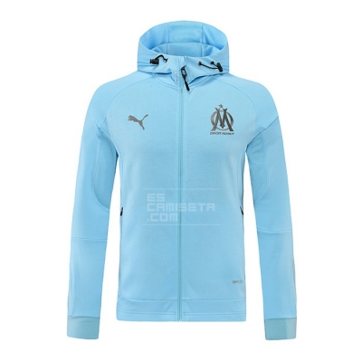 Chaqueta con Capucha del Olympique Marsella 22-23 Azul