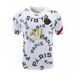 Camiseta de Entrenamiento Paris Saint-Germain Jordan 20-21 Blanco y Negro Camiseta de Entrenamiento Paris Saint-Germain Jordan 20-21 Blanco y Negro