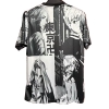 Camiseta Japon Anime 2024-25 Negro y Blanco Tailandia