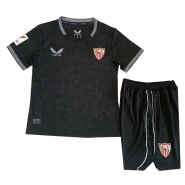Camiseta Sevilla Portero Nino 23-24 Negro Camiseta Sevilla Portero Nino 23-24 Negro