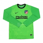 Manga Larga Camiseta Atletico Madrid Portero 20-21 Verde