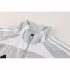 Chandal de Chaqueta del Real Madrid 25-26 Nino Gris Blanco
