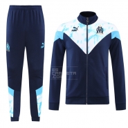 Chandal de Chaqueta del Olympique Marsella 2022-23 Azul