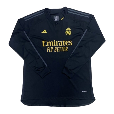 Manga Larga 3ª Equipacion Camiseta Real Madrid 23-24