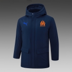 Chaqueta Invierno del Olympique Marsella 24-25 Azul Chaqueta Invierno del Olympique Marsella 24-25 Azul