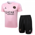 Chandal del Paris Saint-Germain Jordan Manga Corta 24-25 Rosa - Pantalon Corto Chandal del Paris Saint-Germain Jordan Manga Corta 24-25 Rosa - Pantalon Corto