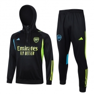 Chandal de Sudadera del Arsenal Nino 23-24 Negro y Verde Chandal de Sudadera del Arsenal Nino 23-24 Negro y Verde