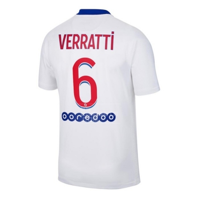 2ª Equipacion Camiseta Paris Saint-Germain Jugador Verratti 20-21