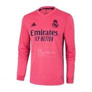 Manga Larga 2ª Equipacion Camiseta Real Madrid 2020 Tailandia20-21