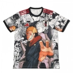 Camiseta Japon Anime 25-26 Tailandia Blanco Negro