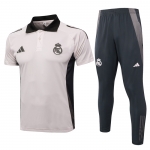 Conjunto Polo del Real Madrid 24-25 Rosa Claro Conjunto Polo del Real Madrid 24-25 Rosa Claro