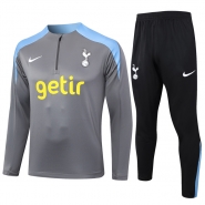 Chandal de Sudadera del Tottenham Hotspur 2024-25 Gris Chandal de Sudadera del Tottenham Hotspur 2024-25 Gris