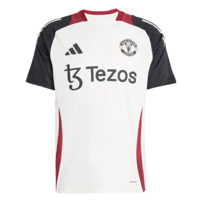 Camiseta de Entrenamiento Manchester United 24-25 Blanco