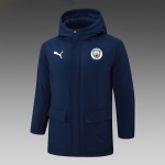 Chaqueta Invierno del Manchester City 2024-25 Azul Chaqueta Invierno del Manchester City 2024-25 Azul