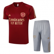 Chandal del Arsenal Manga Corta 23-24 Rojo - Pantalon Corto