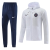 Chandal con Capucha del Paris Saint-Germain 2022-23 Blanco