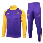 Chandal de Chaqueta del Real Madrid 23-24 Purpura Chandal de Chaqueta del Real Madrid 23-24 Purpura