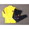 Chandal de Chaqueta del Barcelona Nino 20/21 Amarillo