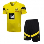 Chandal del Borussia Dortmund Manga Corta 2022-23 Amarillo - Pantalon Corto