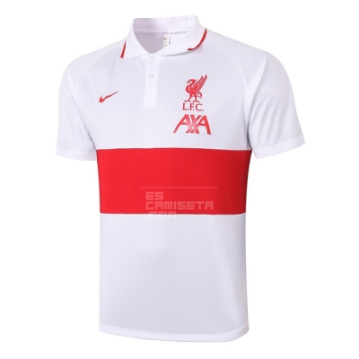 Camiseta Polo del Liverpool 20-21 Blanco