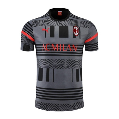 Camiseta de Entrenamiento AC Milan 22-23 Gris