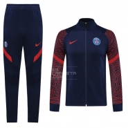 Chandal de Chaqueta del Paris Saint-Germain 20-21 Azul y Rojo Chandal de Chaqueta del Paris Saint-Germain 20-21 Azul y Rojo