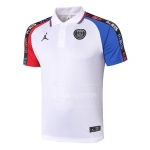 Camiseta Polo del Paris Saint-Germain Jordan 20/21 Blanco Camiseta Polo del Paris Saint-Germain Jordan 20/21 Blanco