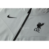 Chaqueta con Capucha del Liverpool 20-21 Gris