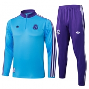 Chandal de Sudadera del Real Madrid Nino 25-26 Azul Chandal de Sudadera del Real Madrid Nino 25-26 Azul